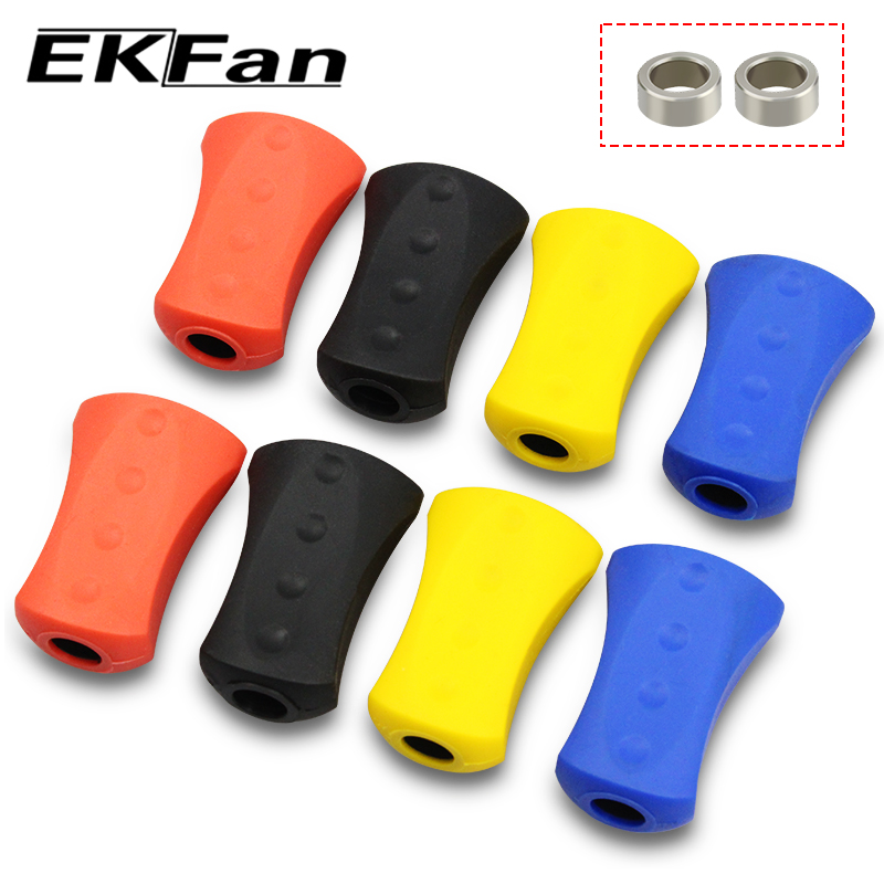 Trolling Reel - EKFan 1 Pair Rubber Fishing Reel