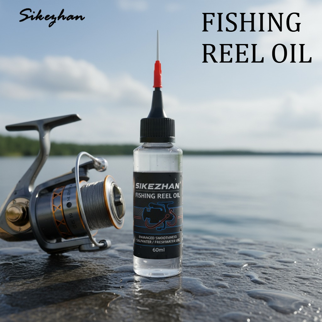 Reel Lubricant - Fishing Reel Oil with Precision Needle