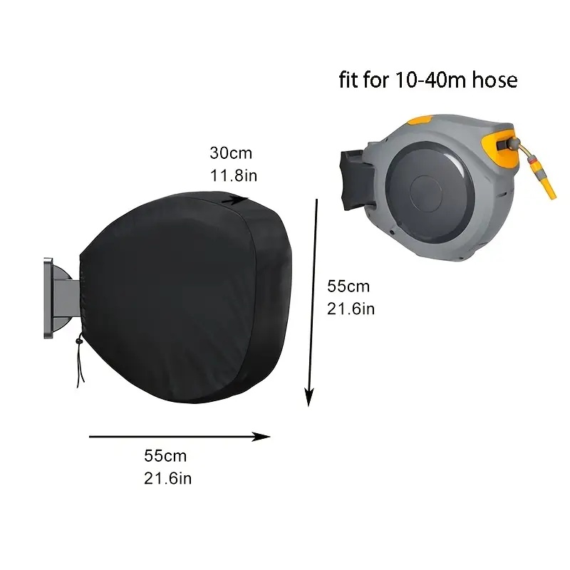 Square Garden Retractable Hose - огляд і ціна Reel Cover