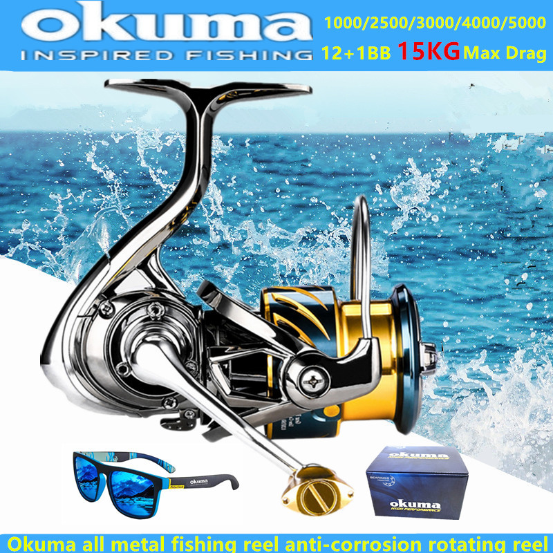 Okuma All Metal Fishing Reel 1 - огляд і ціна Reel Drag Knob