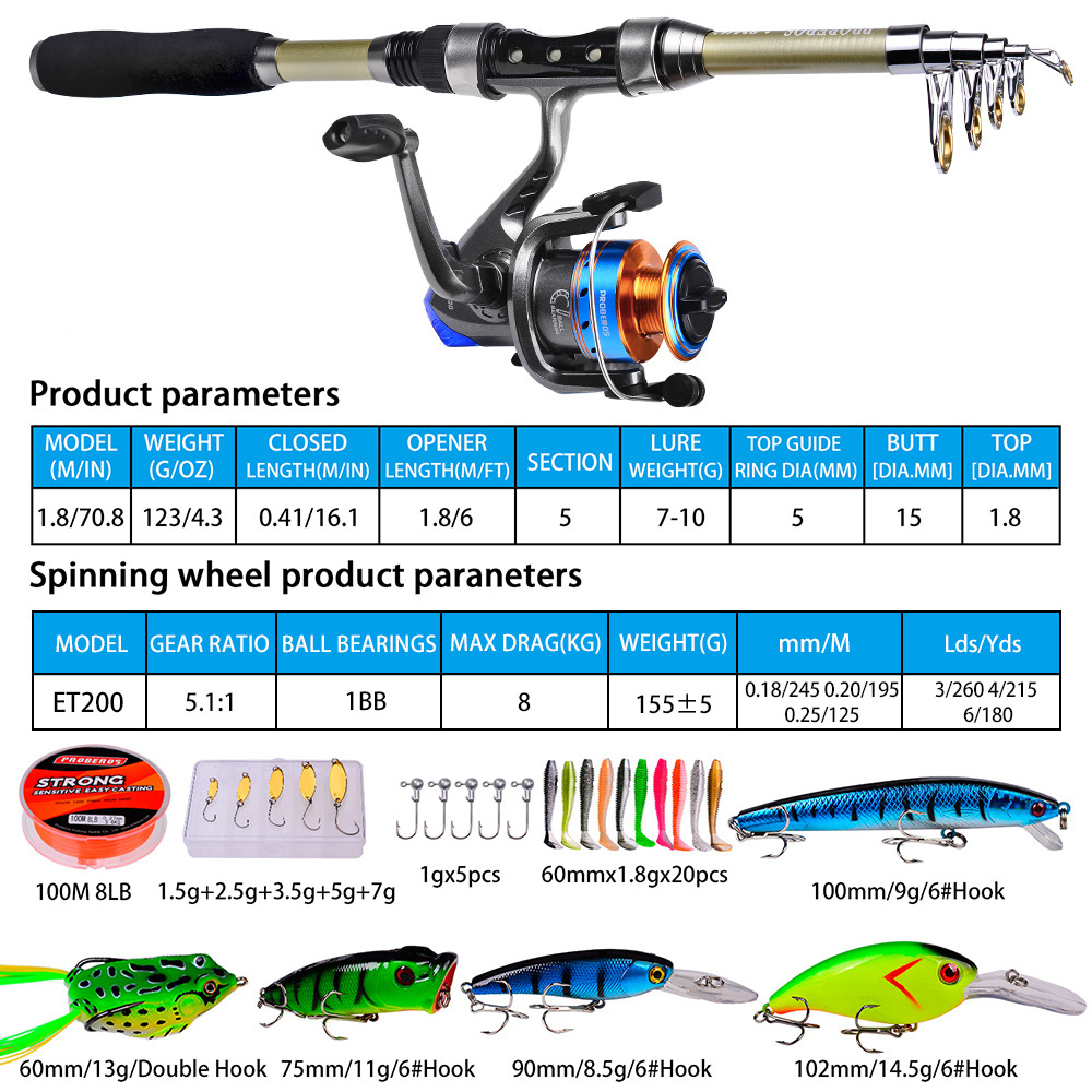 40 piece set of new sea rods,  - огляд і ціна Fly Reel