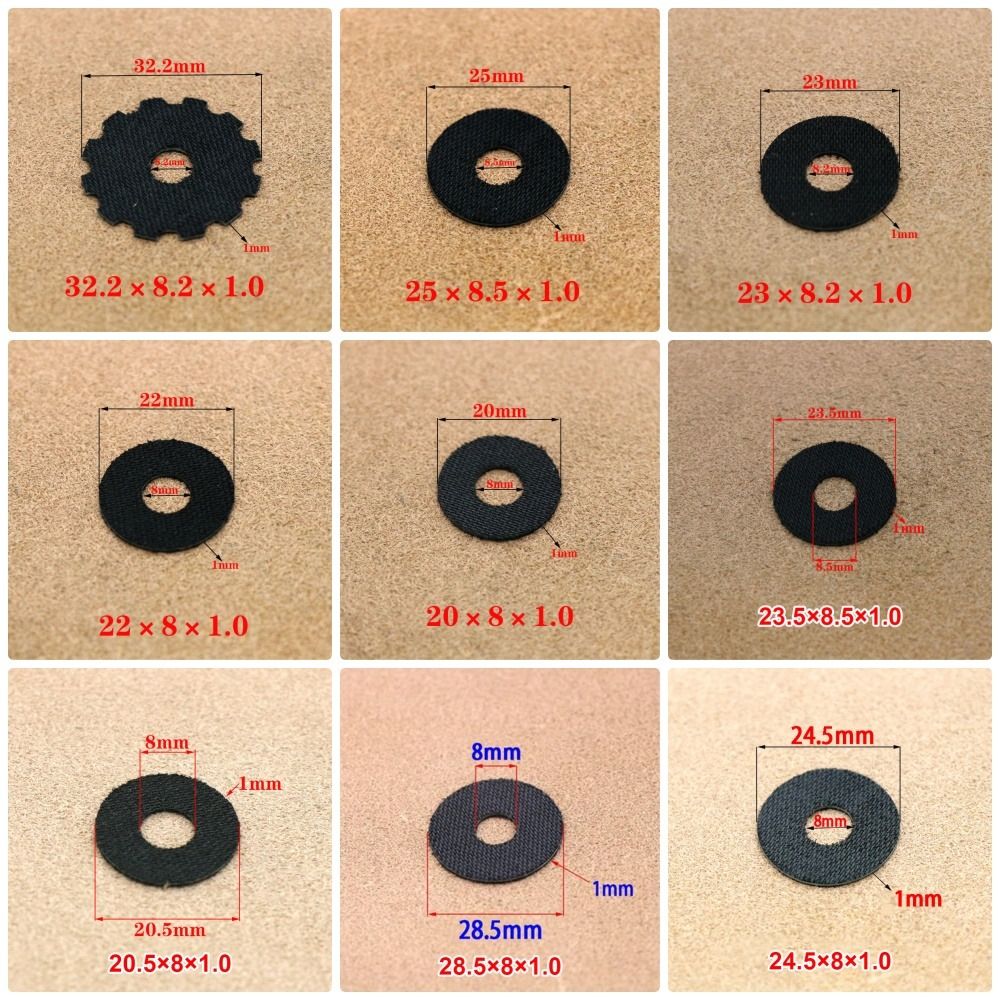 1mm Carbon Fiber Drag Washers  - огляд і ціна Reel Repair Kit