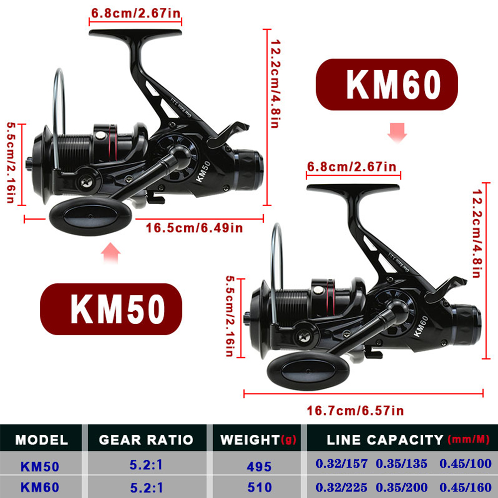 Double Drag Carp Fishing Spinn - огляд і ціна Reel Drag Knob