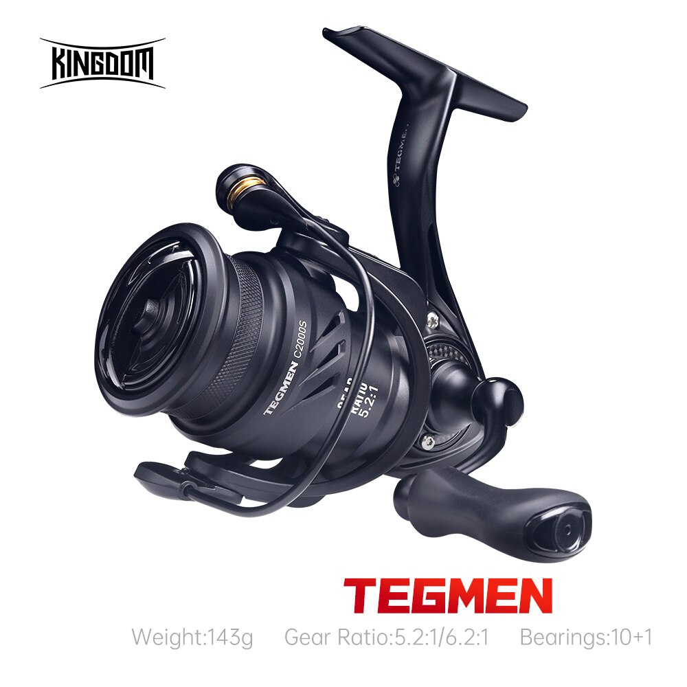 Kingdom Tegmen 5.2:1 6.2:1 143 - огляд і ціна Reel Drag Knob