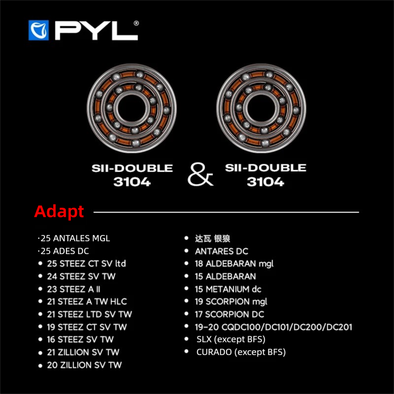 PYL SII Double Semi Ceramic Ba - огляд і ціна Reel Spare Spool