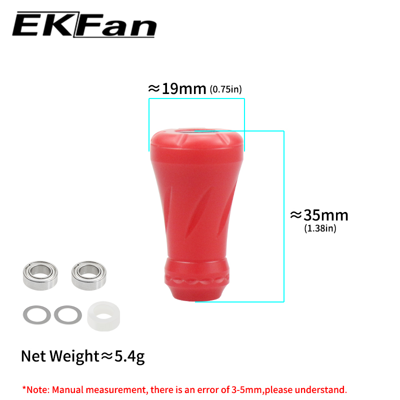 EKFan Reel Knob Ultralight POM - огляд і ціна Reel Handle
