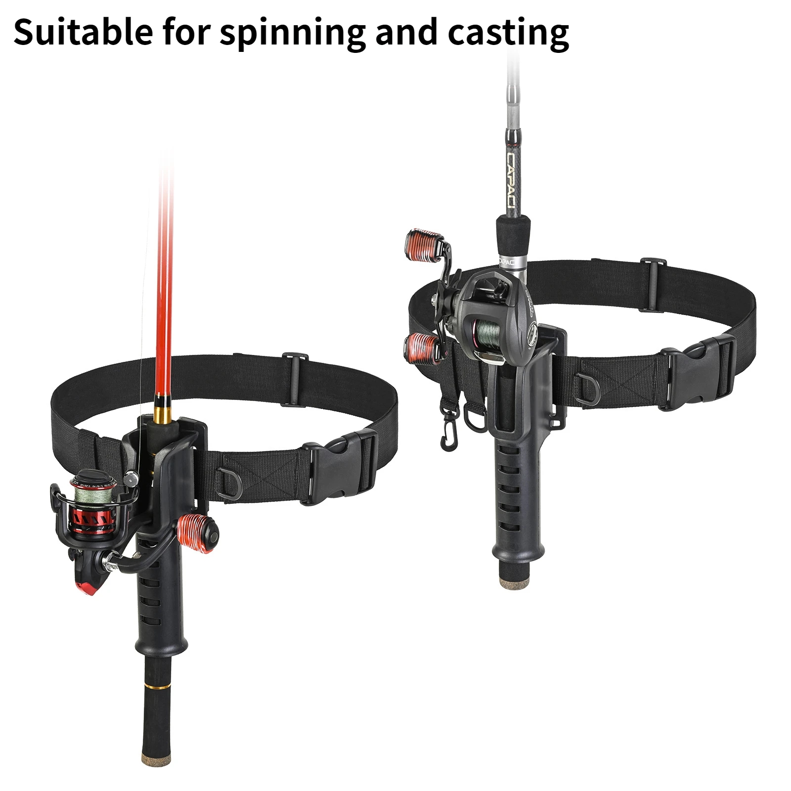 Hanging Fishing Waist Belt Rod - огляд і ціна Spinning Reel