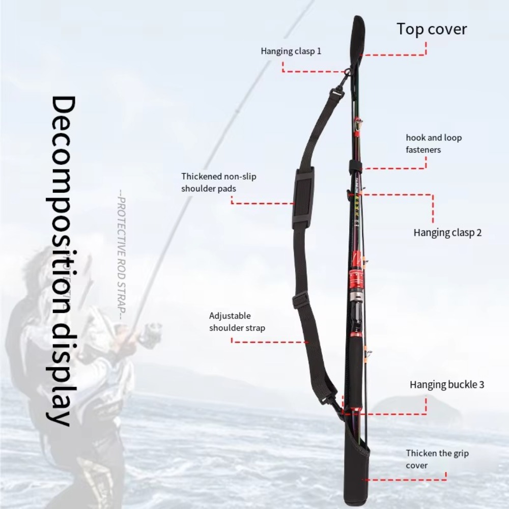 Adjustable Fishing Rod Storage - огляд і ціна Reel Bag