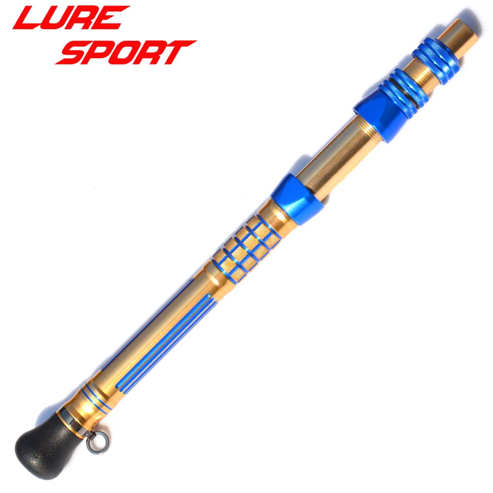 LURESPORT 40cm Gold and Blue L - огляд і ціна Trolling Reel