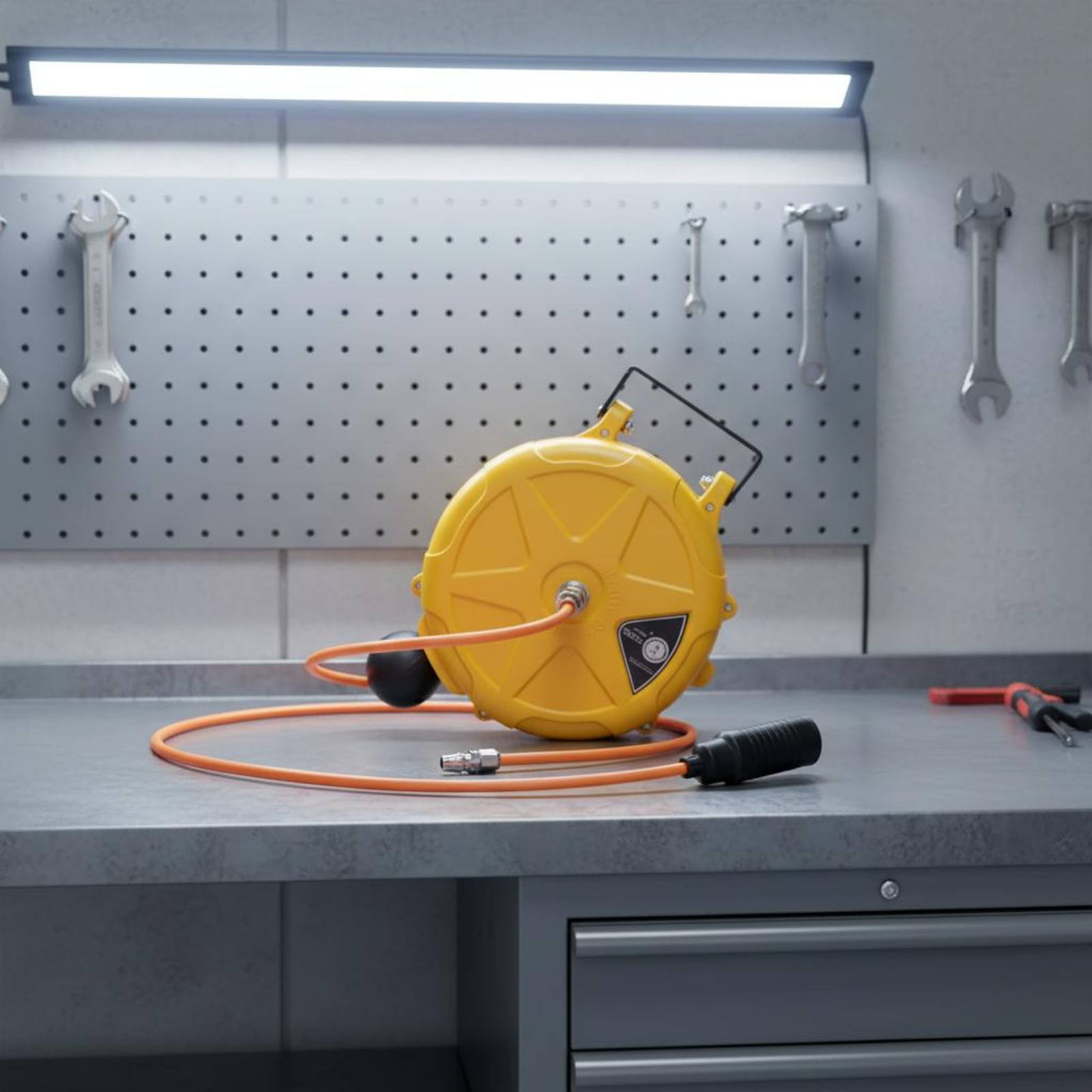 Mini Hose Reel Self-Locking Re - огляд і ціна Reel Handle
