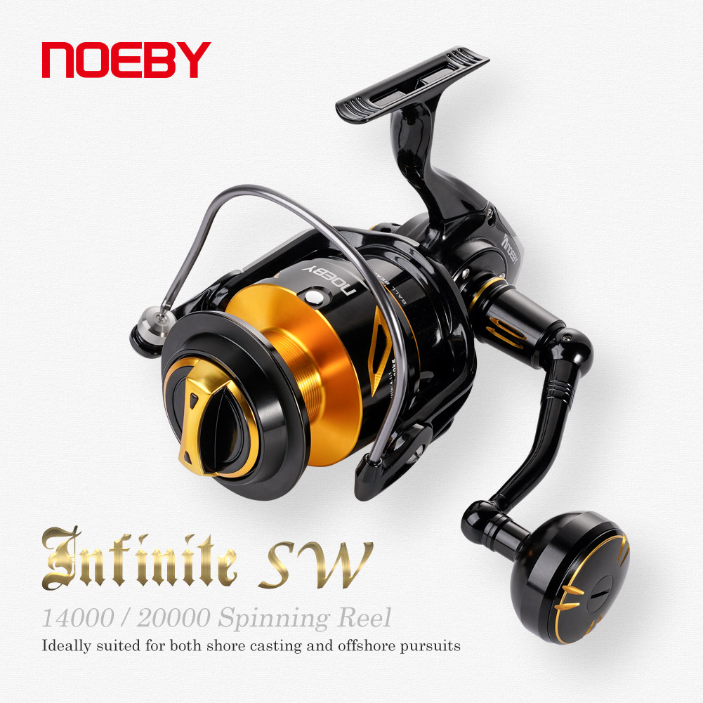NOEBY Infinite Heavy Duty Salt - огляд і ціна Surf Reel