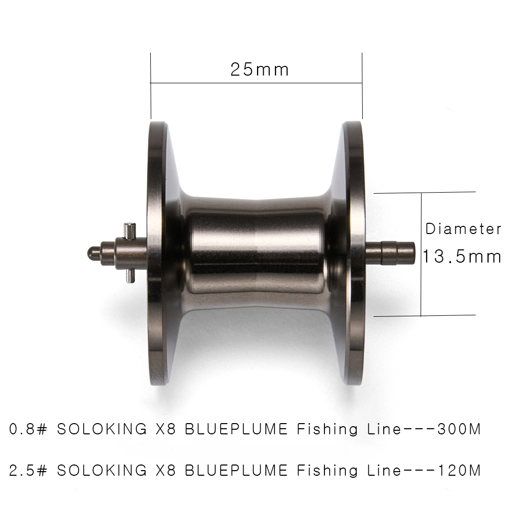 SOLOKING ASHMOON Deep Spool 5. - огляд і ціна Reel Spare Spool