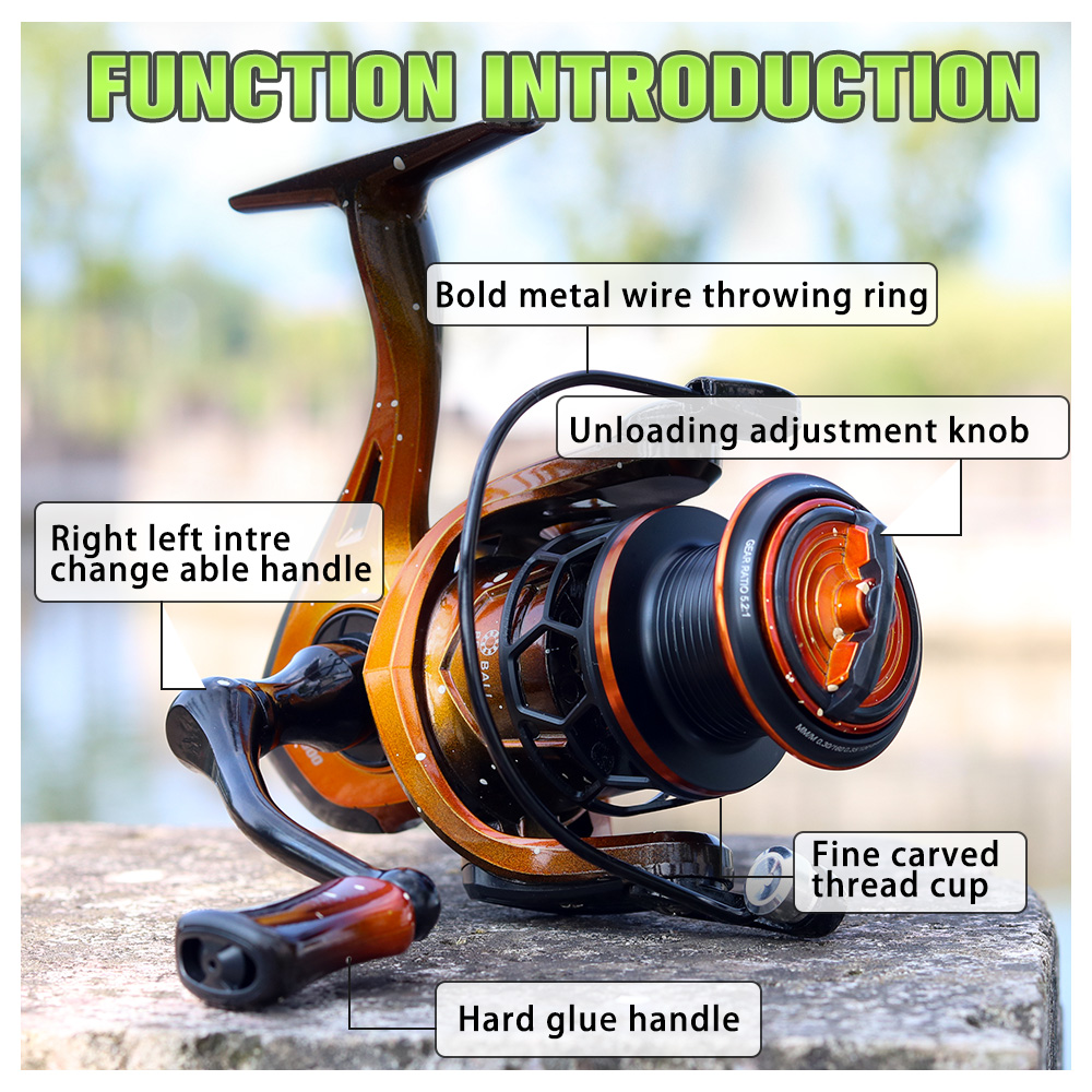 JOSBY Spinning Fishing Reel 10 - огляд і ціна Ice Fishing Reel