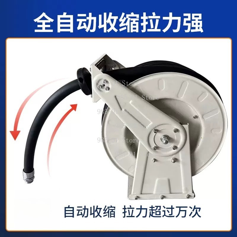 10M Auto Retractable Fuel Hose - огляд і ціна Reel Oil