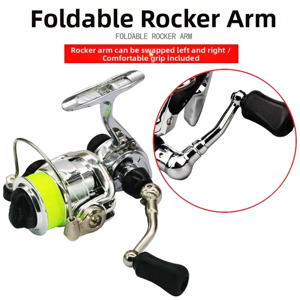 100 Metal Reel 2+1BB 4.3:1 Gea - огляд і ціна Reel Handle