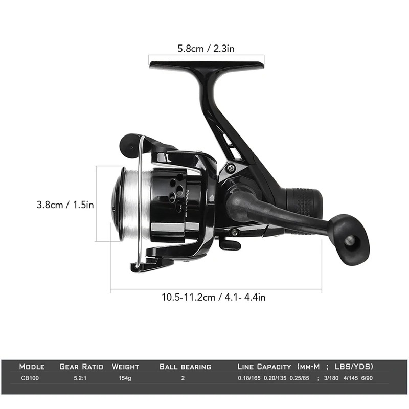 BRAVMAK 2.1/ 2.3 mTelescopic F - огляд і ціна Reel Cover