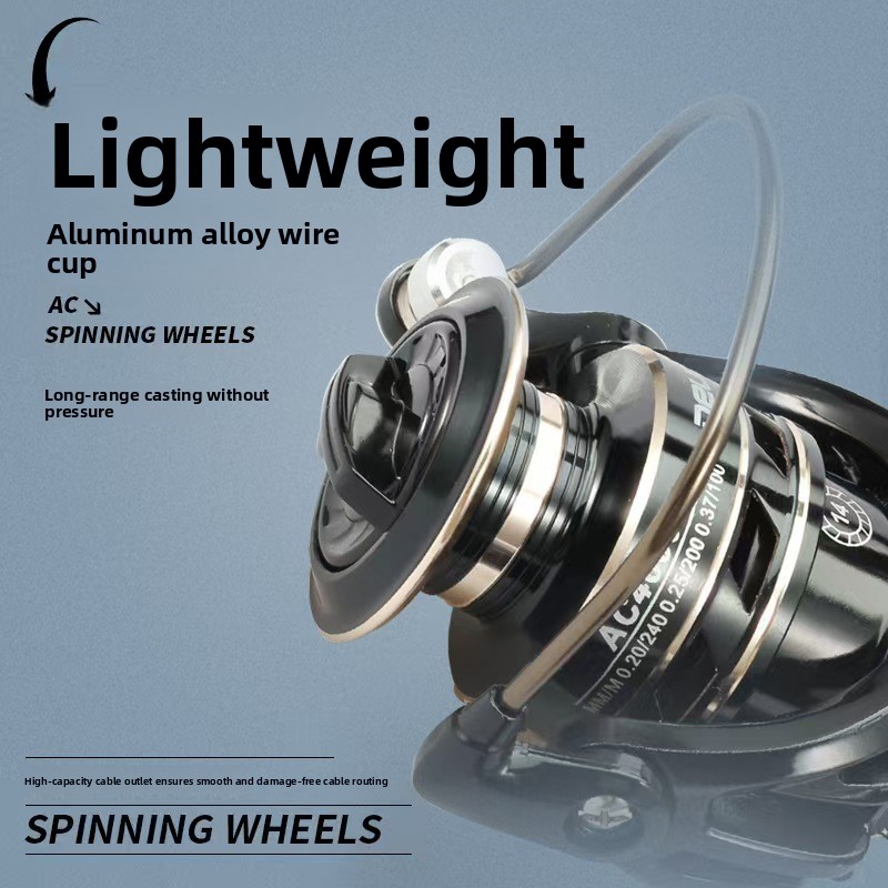 Ac Series All Metal Spinning F - огляд і ціна Ice Fishing Reel