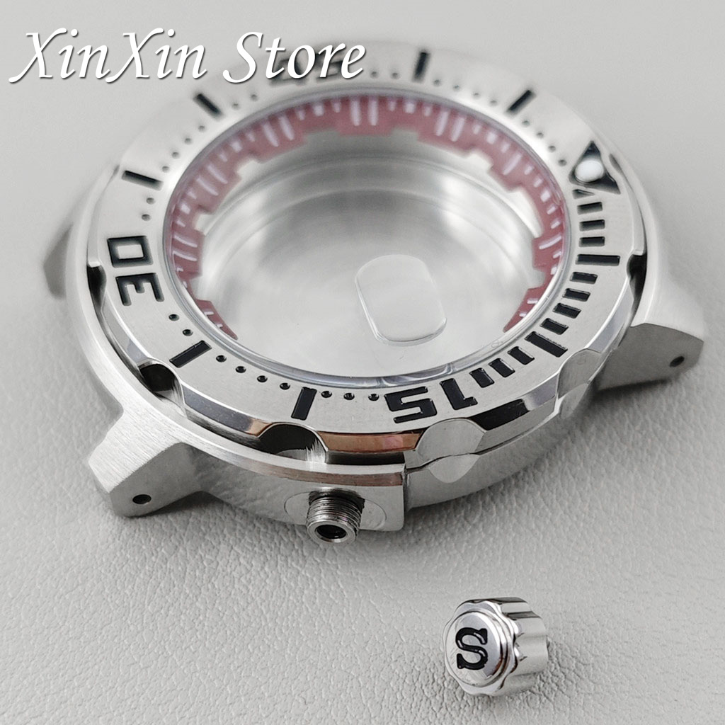Red ring 43mm S Crown Silver S - огляд і ціна Reel Case