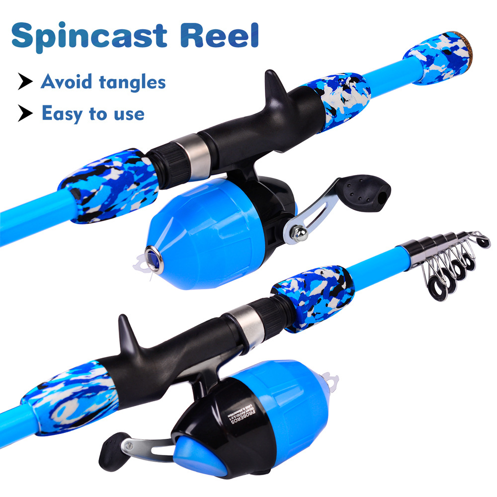 Portable Telescopic Fishing Ro - огляд і ціна Spincast Reel