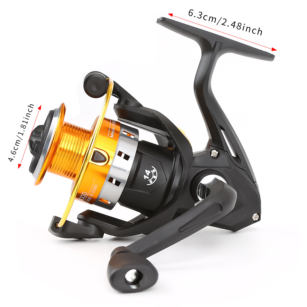 Spinning Reel With Metal Spool - огляд і ціна Ice Fishing Reel