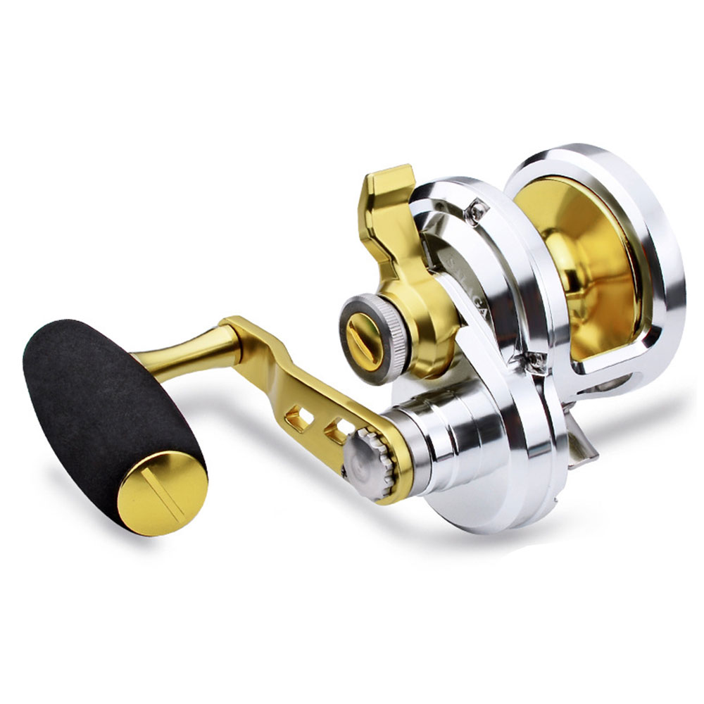 Max Drag 40kg 88lb Conventiona - огляд і ціна Trolling Reel