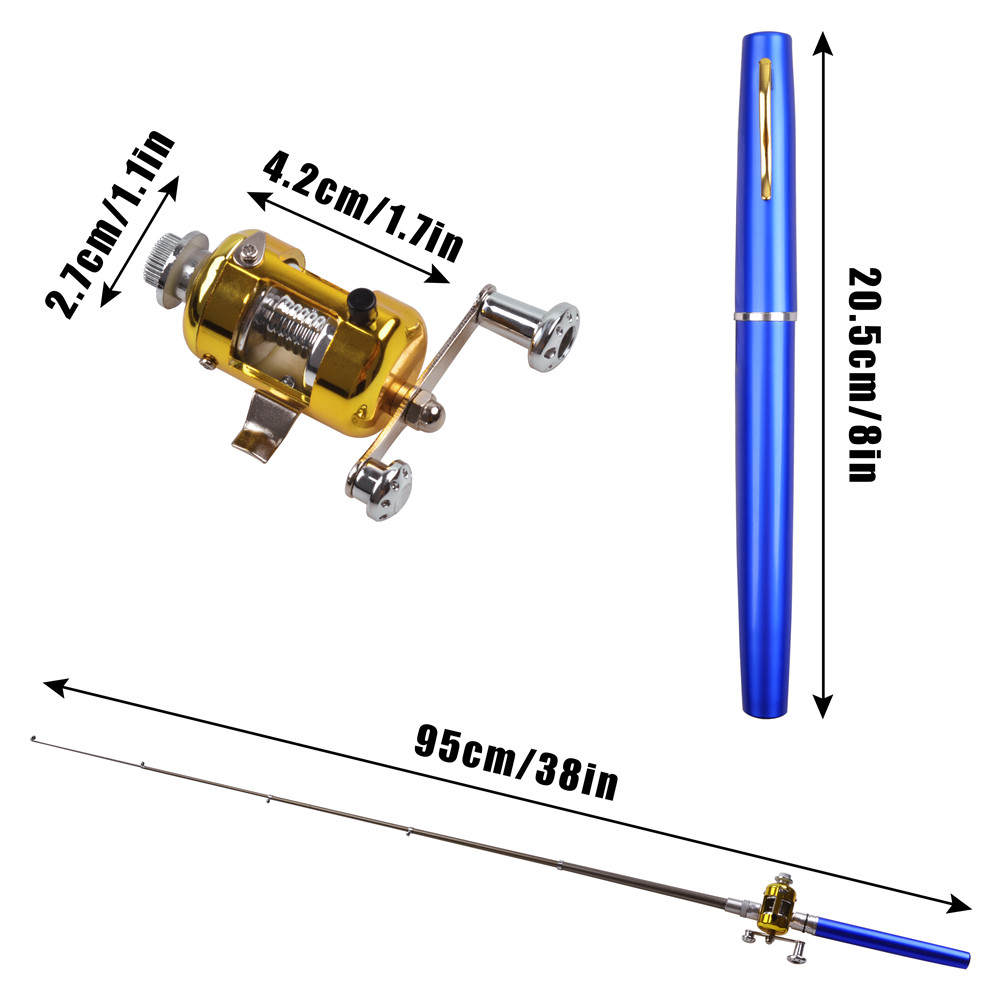 Mini ice fishing rod Combo wit - огляд і ціна Ice Fishing Reel