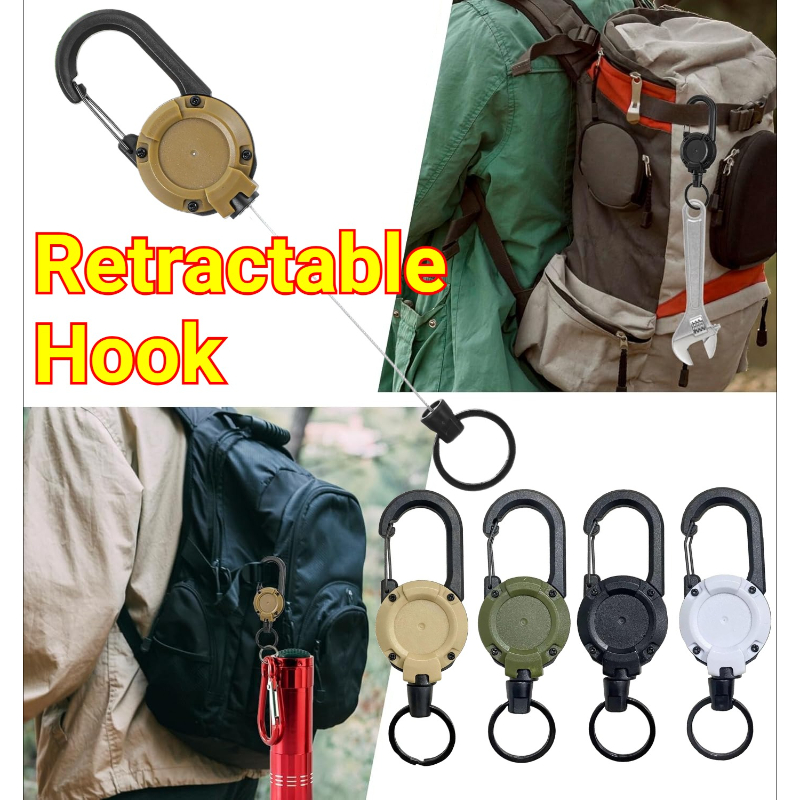 1/2/4pcs Extendable Retractabl - огляд і ціна Reel Bag