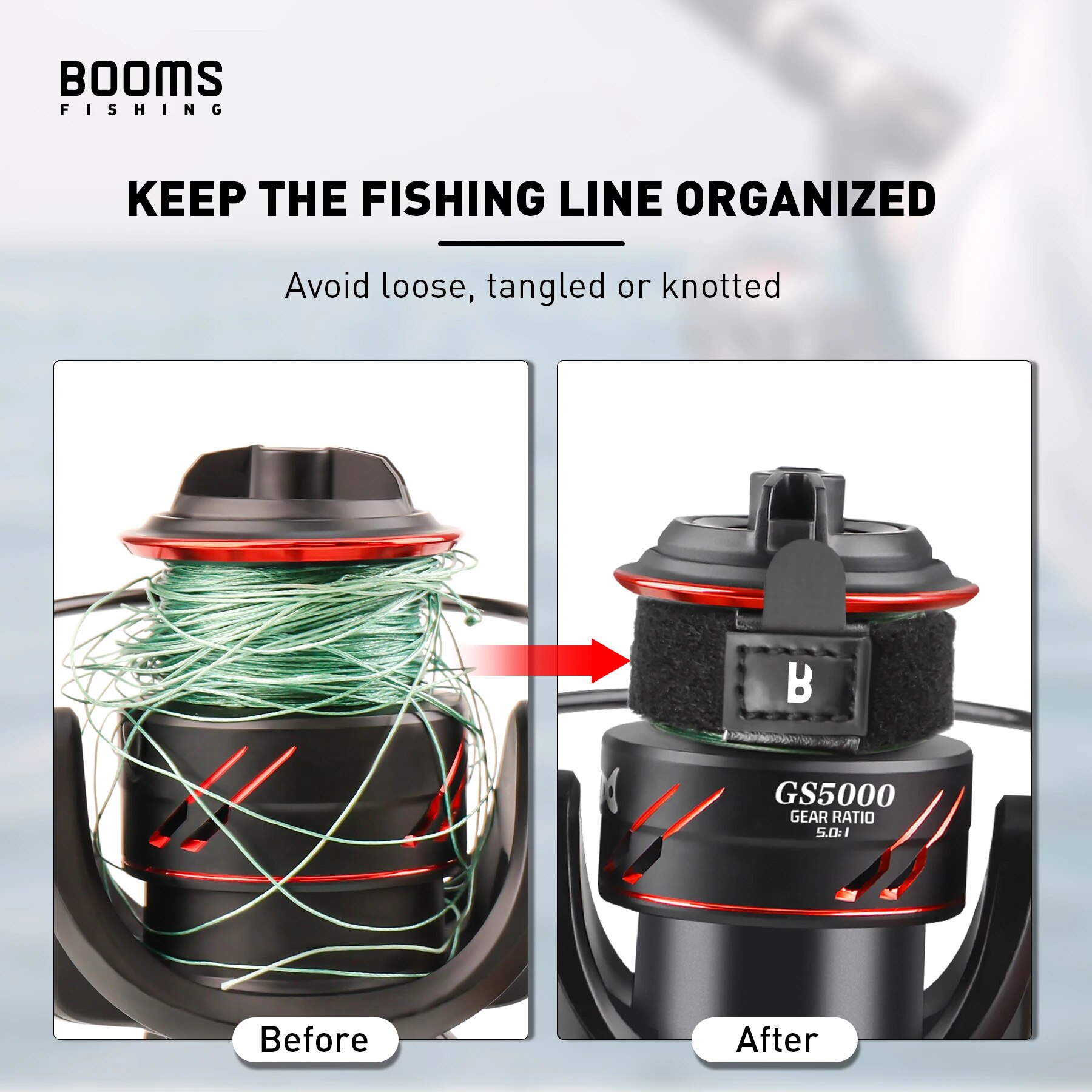 Booms Fishing SB1 4Pcs Spinnin - огляд і ціна Reel Cover